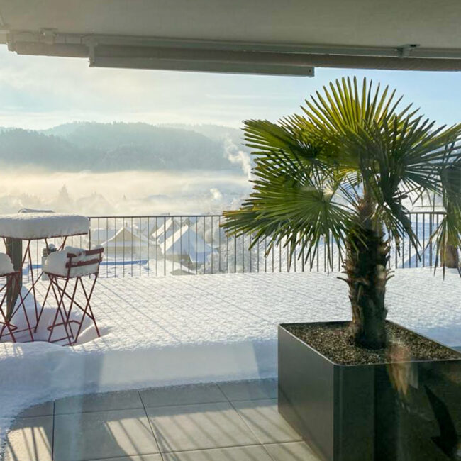 Terrasse Winter